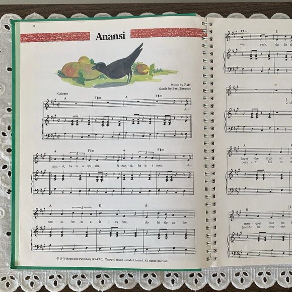 Raffi The Singable Songbook by Raffi Sheet Music - 1980 - Picture 6 of 9